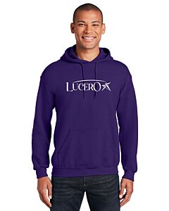 Gildan® - Heavy Blend™ Hooded Sweatshirt - Front Imprint - House Lucero