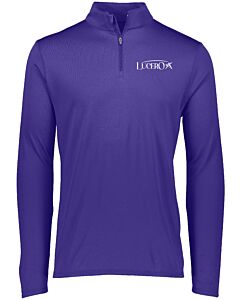 Augusta Sportswear - Attain Color Secure® Performance Quarter-Zip Pullover - Left Chest Embroidery - House Lucero