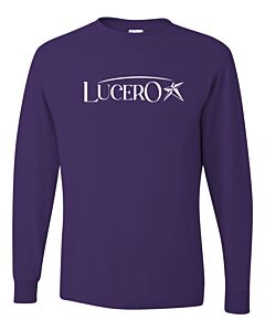 JERZEES - Dri-Power® Long Sleeve 50/50 T-Shirt - Front Imprint - House Lucero
