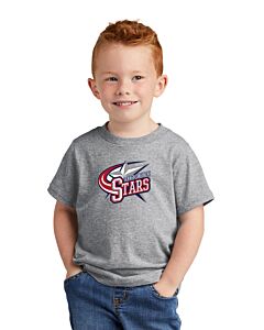 Port &amp; Company® Toddler Core Cotton Tee - DTG - Leeds Future Stars-Athletic Heather