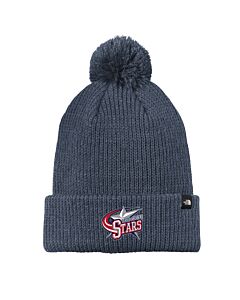 The North Face® Pom Beanie - Embroidery -Shady Blue