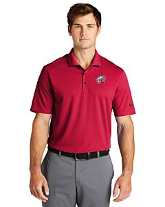 Nike Dri-FIT Micro Pique 2.0 Pocket Polo - Embroidery -University Red